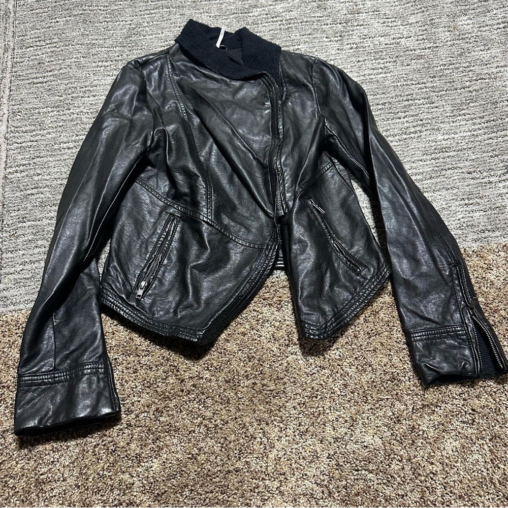 Free People Black black Jacket